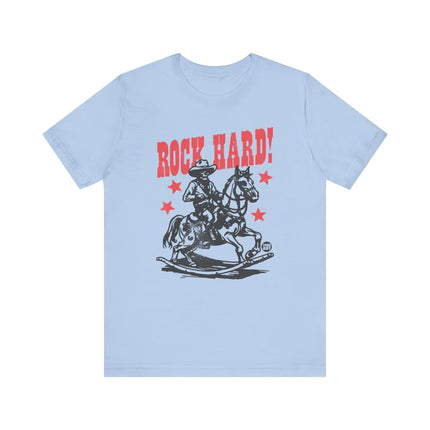 Rock Hard Horse Rocker Graphic Tee