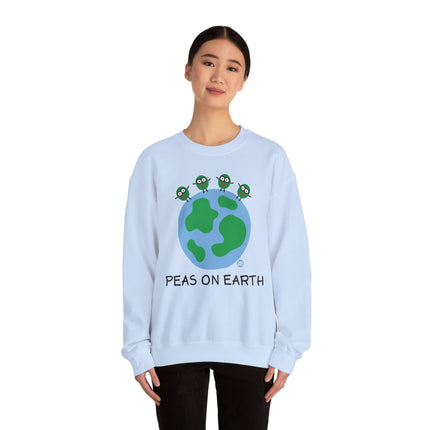 Peas on Earth Crewneck Sweatshirt