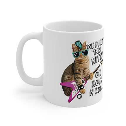 Built Kitty Rock n Roll Ceramic Mug