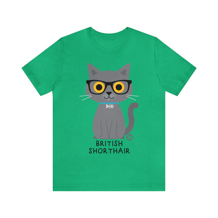 Bow Wow Meow British Shorthair Unisex Tee