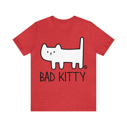 Bad Kitty Cute Cat Unisex Tee