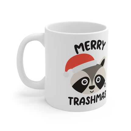 Merry Trashmas Xmas Ceramic Mug