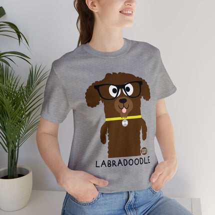 Bow Wow Meow Labradoodle Unisex Tee