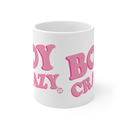 Boy Crazy Ceramic Mug