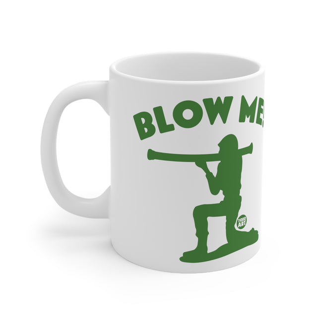 Blow Me Army Ceramic Mug