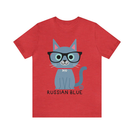 Bow Wow Meow Russian Blue Unisex Tee