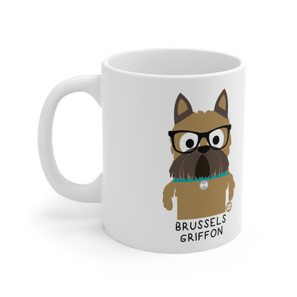 Bow Wow Meow Brussels Griffon Ceramic Mug