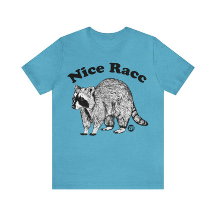 Nice Racc Raccoon Unisex Short Sleeve Tee