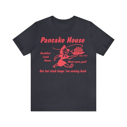 Retro Pancake House Unisex Short Sleeve Tee