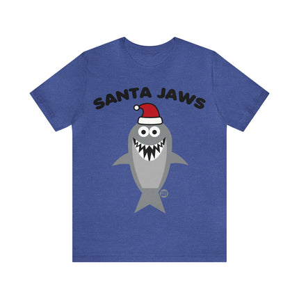 Santa Jaws Christmas Unisex Tee