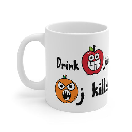 drink apple juice Ceramic Mug