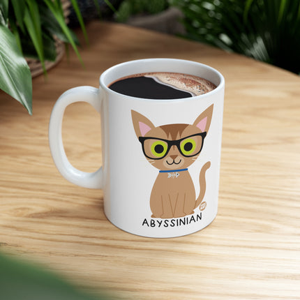 Bow Wow Meow Abyssinian Ceramic Mug