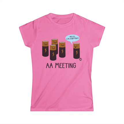 AA Meeting Battery Women's Softstyle Tee