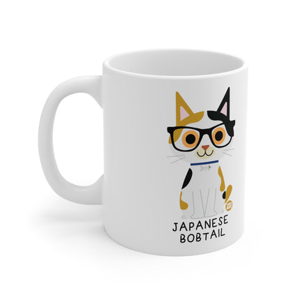 Bow Wow Meow Japanese Bobtail Ceramic Mug