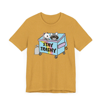 Cute "STAY TRASHY" Tee Shirt