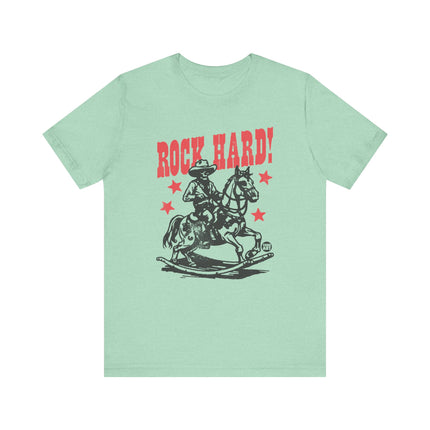 Rock Hard Horse Rocker Graphic Tee