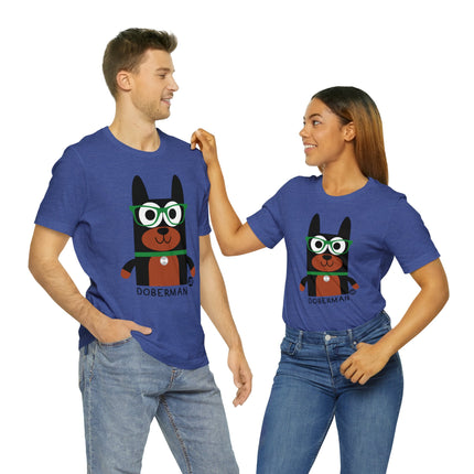 Bow Wow Meow Doberman Unisex Tee