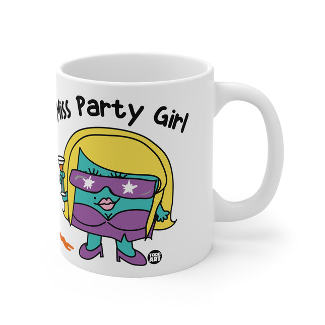Miss Party Girl Ceramic Mug