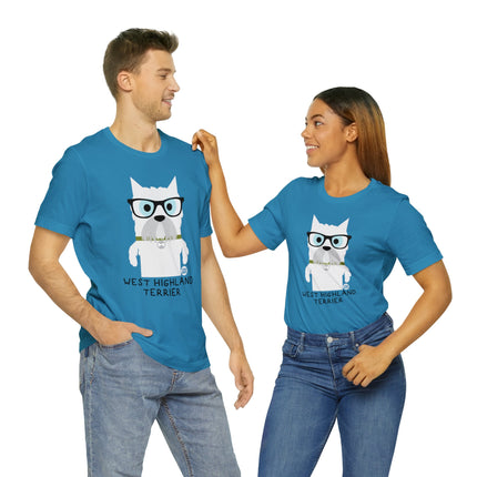 Bow Wow Meow West Highland Terrier Unisex Tee