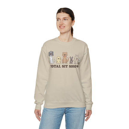 Total Sit Show Dogs Crewneck Sweatshirt