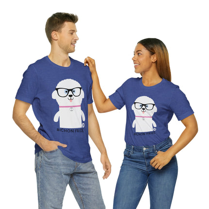 Bow Wow Meow Bichon Frise Unisex Tee