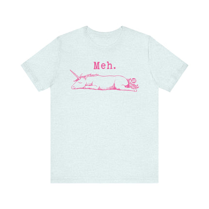 Meh Unicorn Tee, Funny Unicorn Tshirt