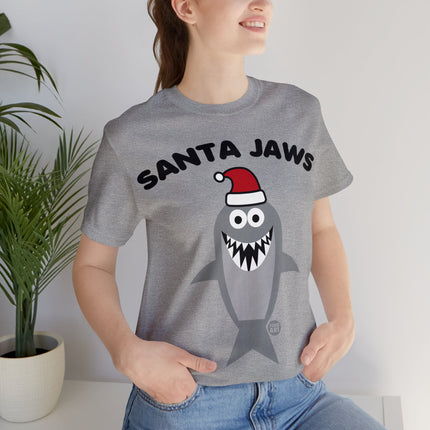 Santa Jaws Christmas Unisex Tee