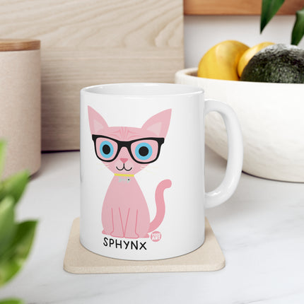 Bow Wow Meow Sphynx Ceramic Mug