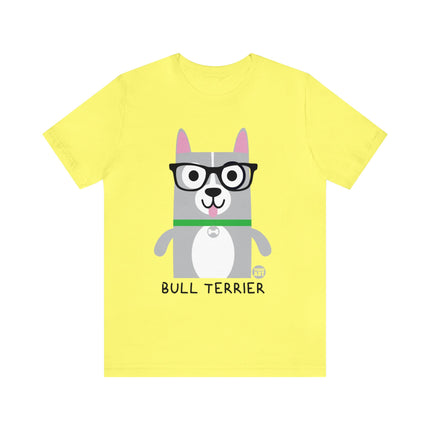 Bow Wow Meow Bull Terrier Unisex Tee