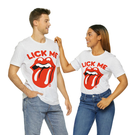 Lick Me Lips Unisex Short Sleeve Tee