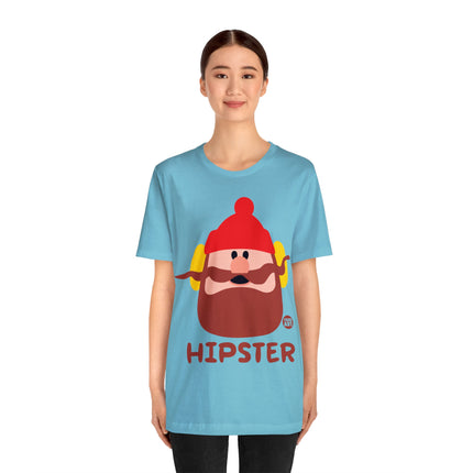 Hipster Lumberjack Unisex Tee