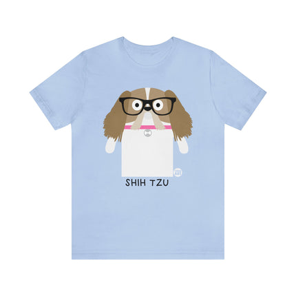 Bow Wow Meow Shih Tzu Unisex Tee