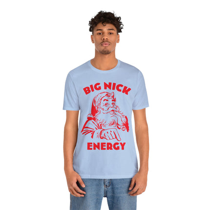 Big Nick Santa Unisex Short Sleeve Tee