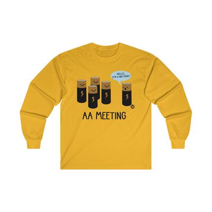 AA Meeting Ultra Cotton Long Sleeve Tee