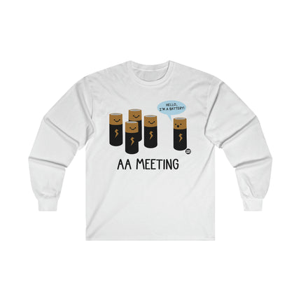 AA Meeting Ultra Cotton Long Sleeve Tee