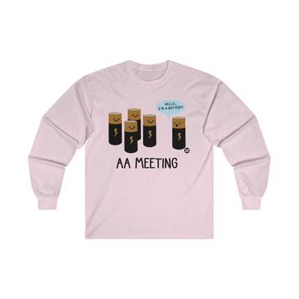 AA Meeting Ultra Cotton Long Sleeve Tee