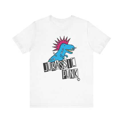 Jurassic Punk Dinosaur Tee, Punk Rock Dinosaur Tshirt