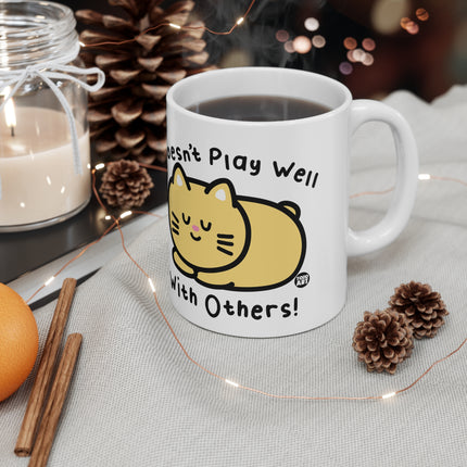 Doesn't Play Well others Ceramic Mug