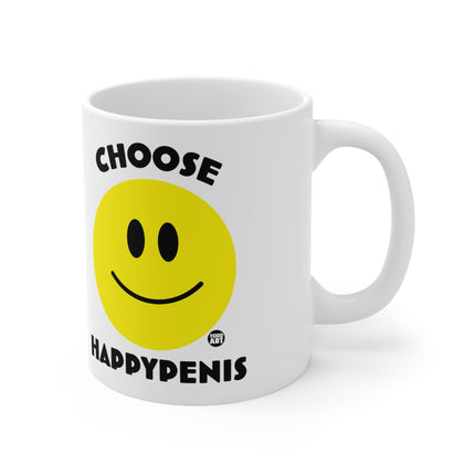 Choose Happipenis Ceramic Mug