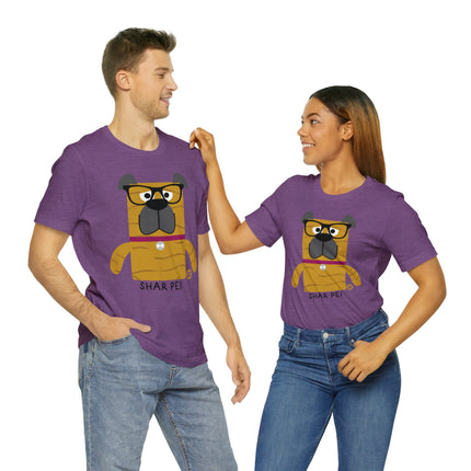 Bow Wow Meow Shar Pei Unisex Tee