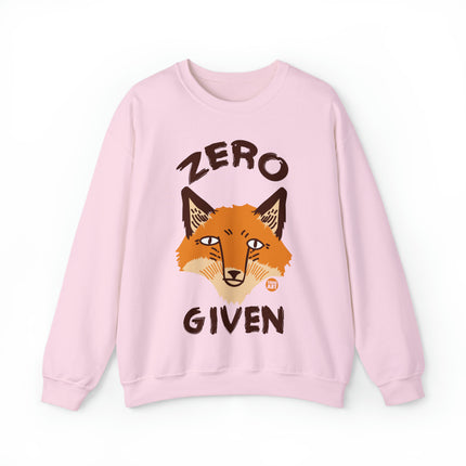 Zero Fox Given Crewneck Sweatshirt