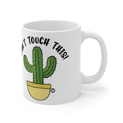 Cant Touch this Cactus Ceramic Mug