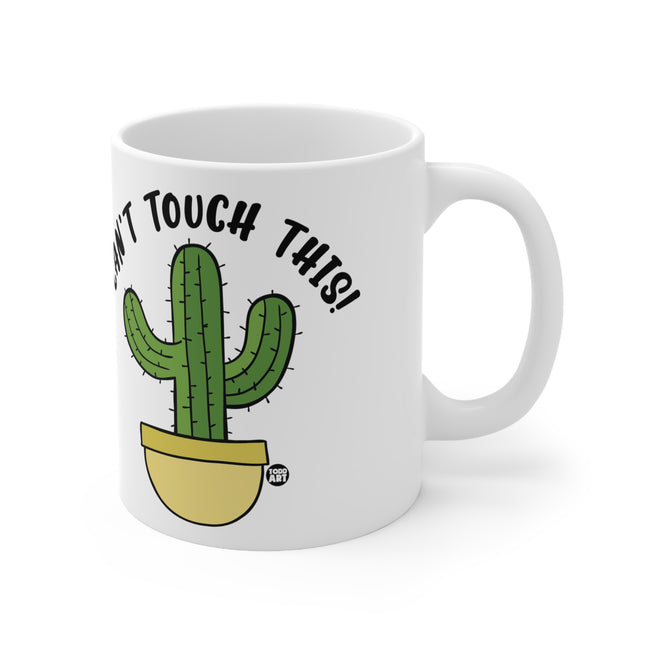 Cant Touch this Cactus Ceramic Mug