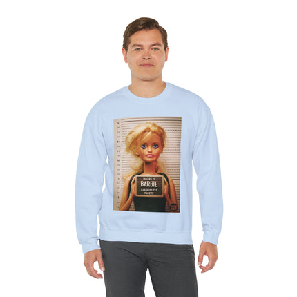 Barbie Malibu Mugshot Crewneck Sweatshirt