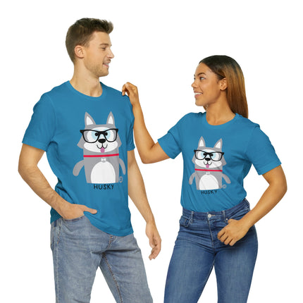 Bow Wow Meow Husky Unisex Tee