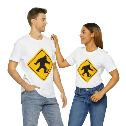 Bigfoot Crossing Unisex Short Sleeve Tee