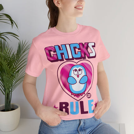 Chicks Rule Unisex Tee