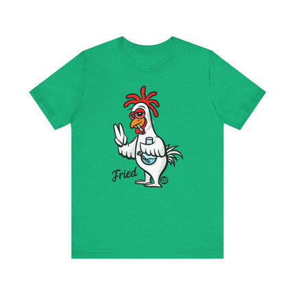 Fried Chicken Tee, Funny 420 Fried Chicken Shirt