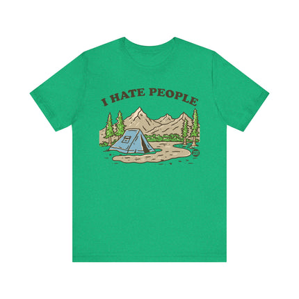 I Hate People Camping Tee