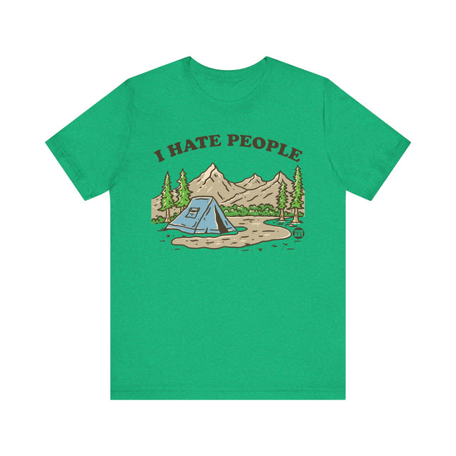 I Hate People Camping Tee